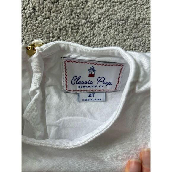 NWOT CLASSIC PREP, Sawyer Top Solid Oxford $59 - Picture 4 of 4